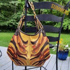 Ipa-Nima vintage leather bag